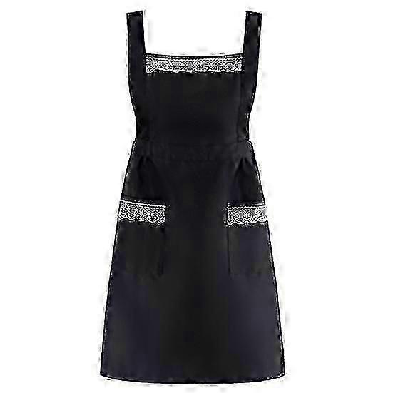 Wide-strap Breathable Apron Easy-clean