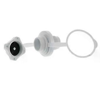 White Boston Air Valve One-way Inflation Valve Airbeds Approx 22mm BIGMOUTH Boats Canoes Plastic High Quality  zzys