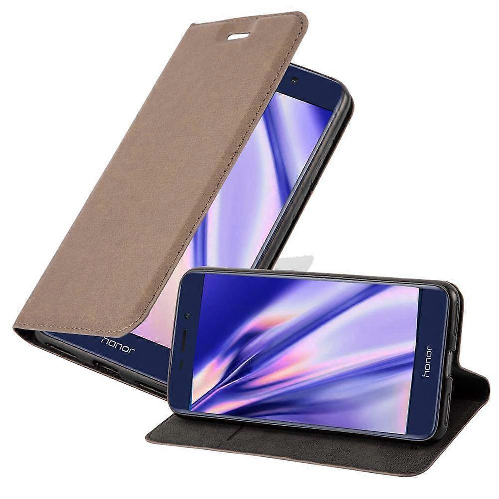 Case compatible with Honor 6C PRO - Protective case with stand function and card slot