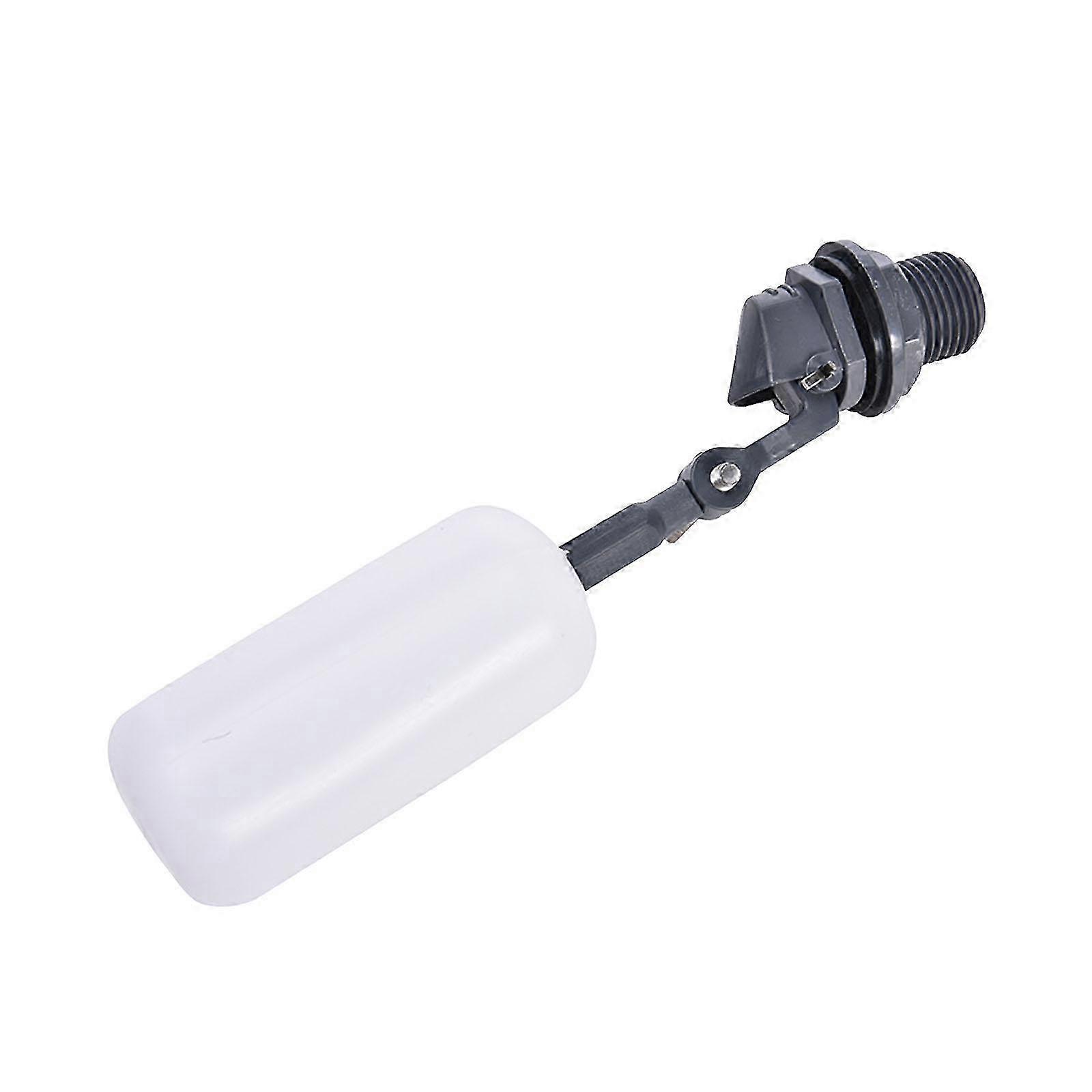 Automatic floating ball valve with adjustable arm for 1/2 pond tanks