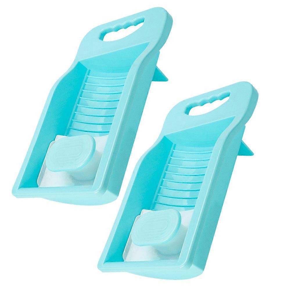 Underwear Washboard Laundry Tool Washboard for Laundry 2Pcs Blue