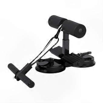 Adjustable Height Sit Up Bar with Anti-Slip Floor Holder and 2 Strong Supports