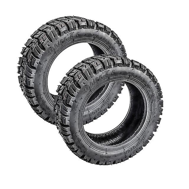 100 / 65-6.5 Pneumatico a vuoto ispessito Scooter elettrico da 11 pollici Pneumatico tubeless fuoristrada con ugello