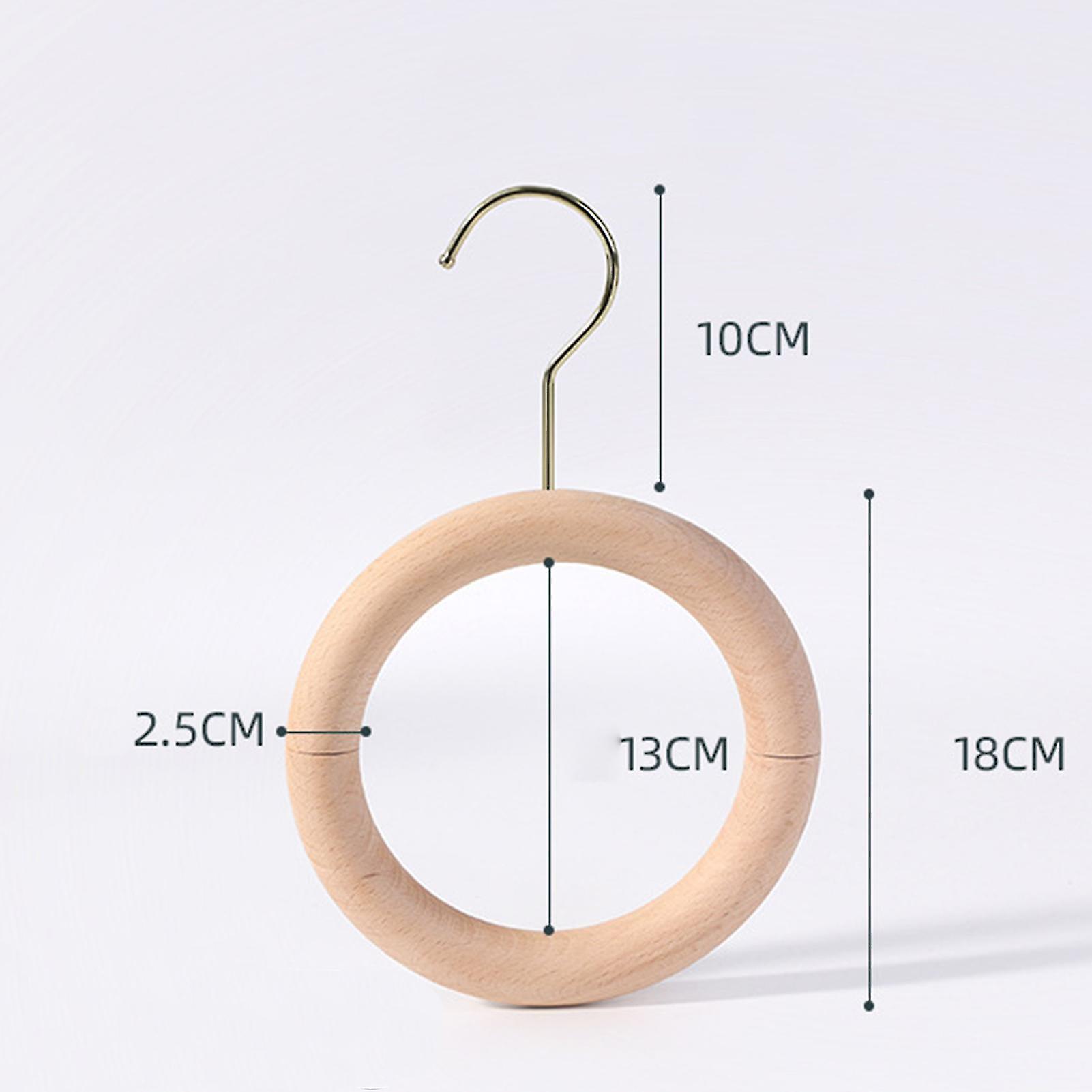 Closet Storage Ring Hangers Simple Solid Hanger Holders