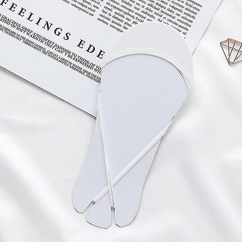4 Çift Kadın Slingback Astar Çorap Ön Ayak Yastıklı Burun Kaplı Düşük Kesim No Show Çorap-yvan