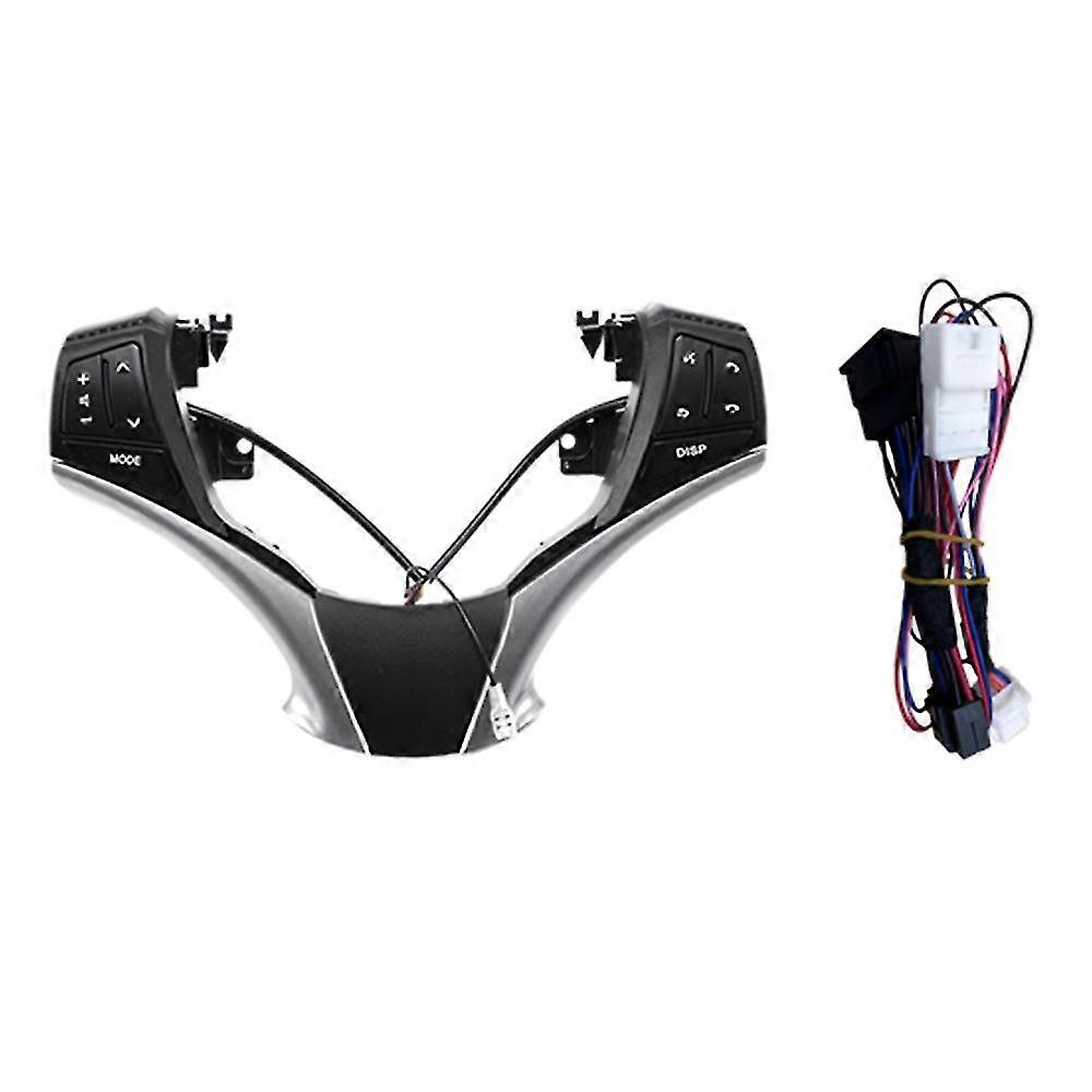 Car Steering Wheel Switch Button Control Switch Audio Control Switch For Yaris 2013-2016 84250-0d12