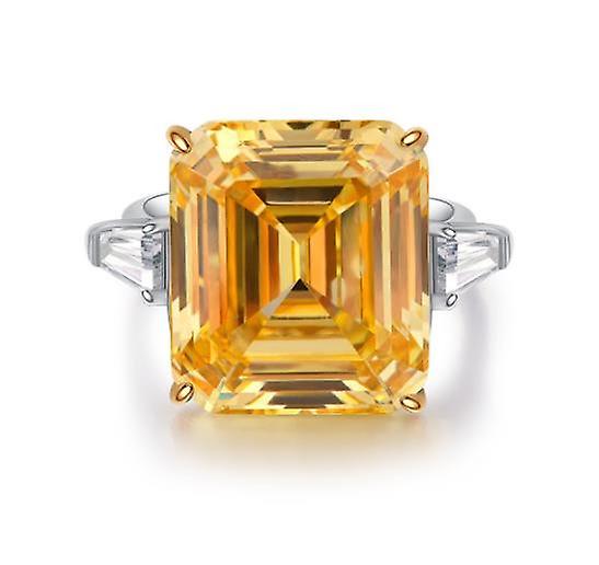 New High Quality Arrival Women's S925 Sterling Silver Ring, Valentine's Day Proposal Ring, 28 Carat Zircon Promise Ring, High Carbon Diamond Engagemen