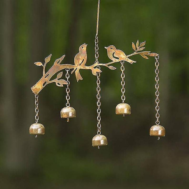 Happy Gardens Bird Wind Chimes With Bells