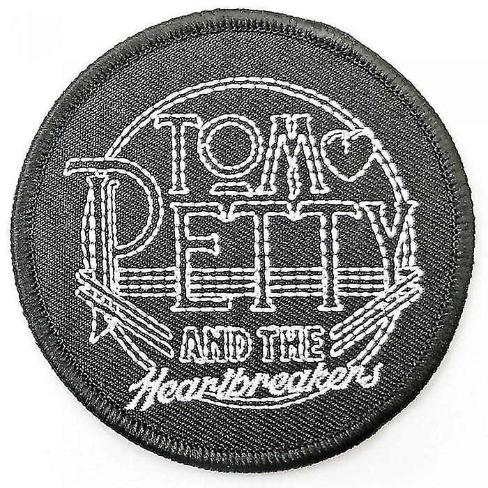 Tom Petty & The Heartbreakers Logo Circle Iron On Patch