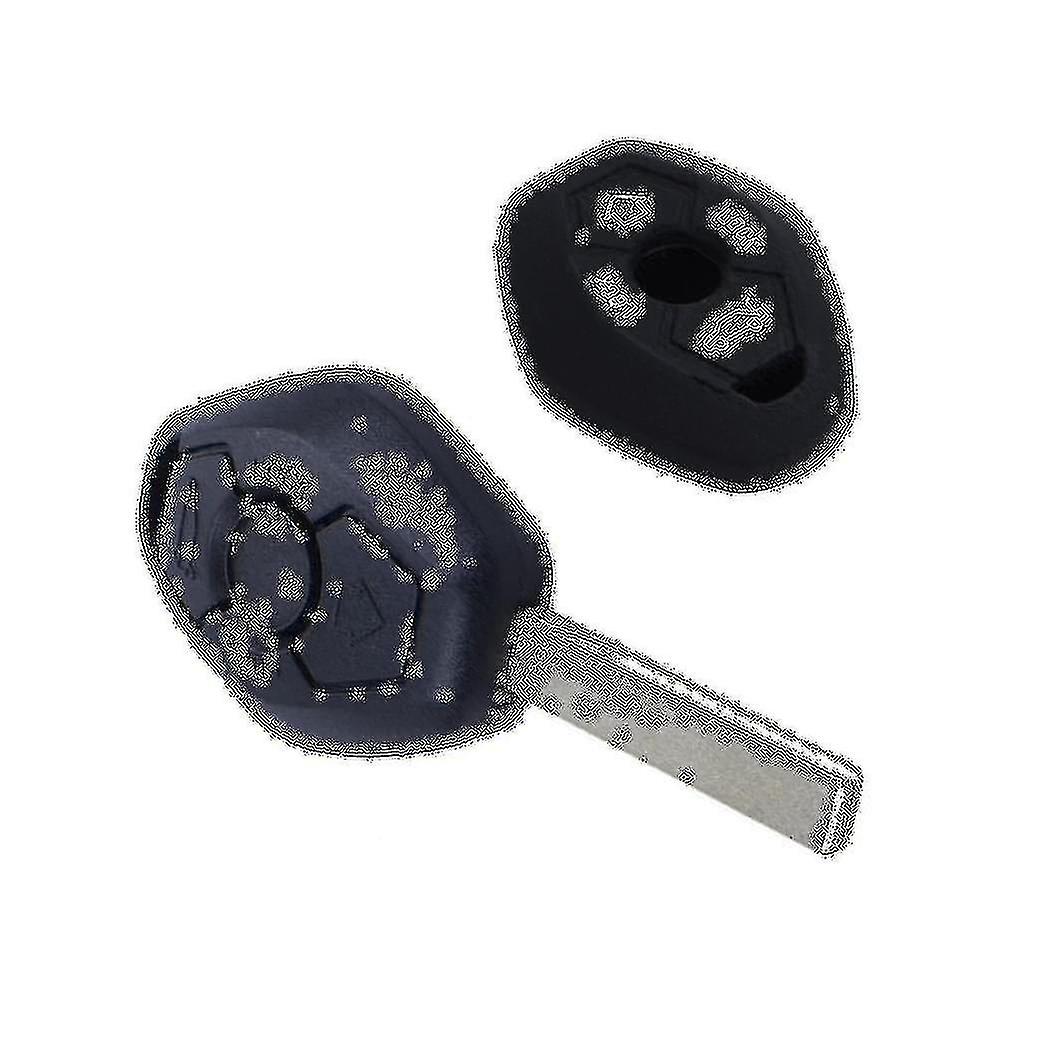 2 Pcs Car Accessories:for E46 E39,1 Pcs 3 Button Remote Key Fob Silicone Case & 1 Pcs Remote Key 3