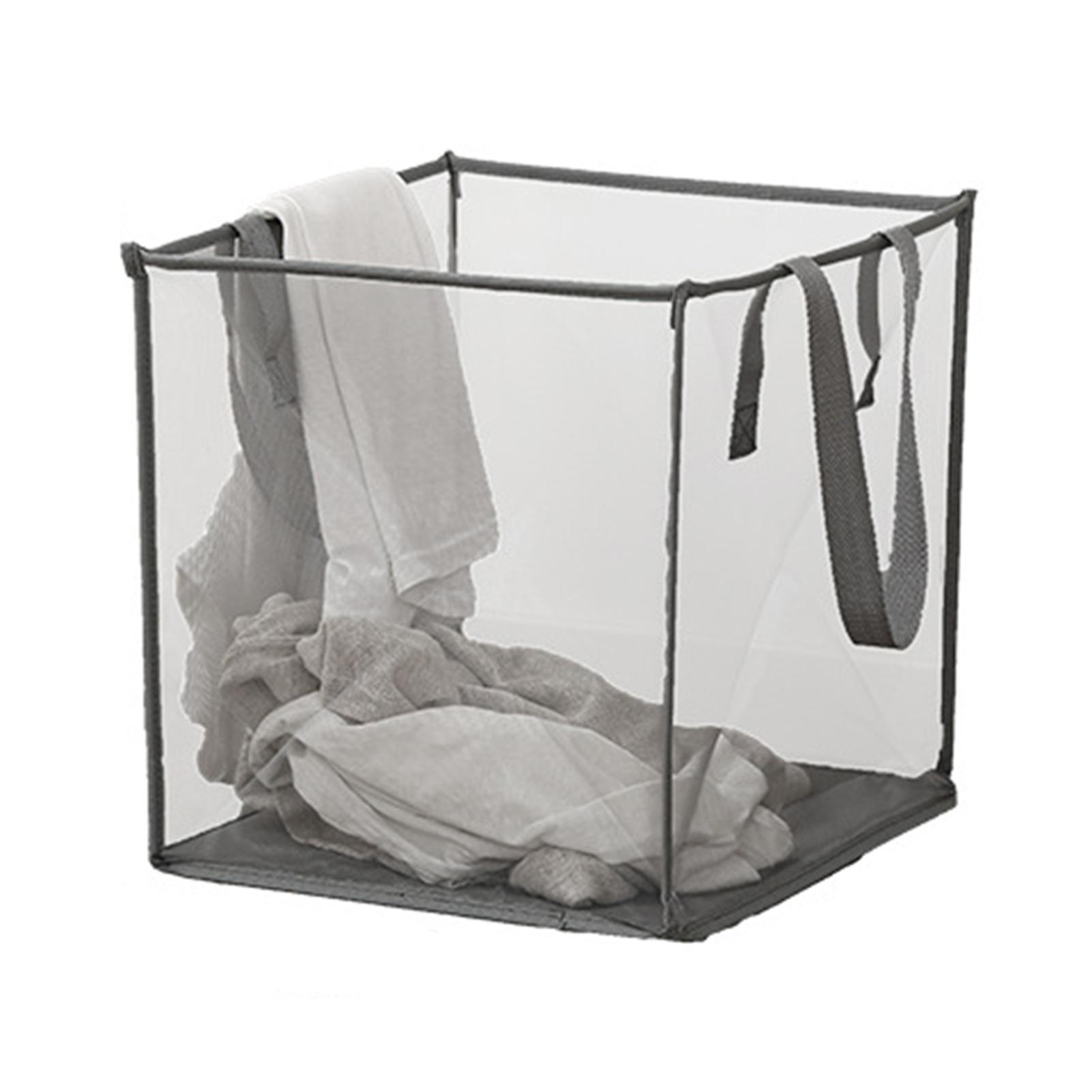 Foldable Laundry Hamper Bag With Carry Handles Laundry Basket