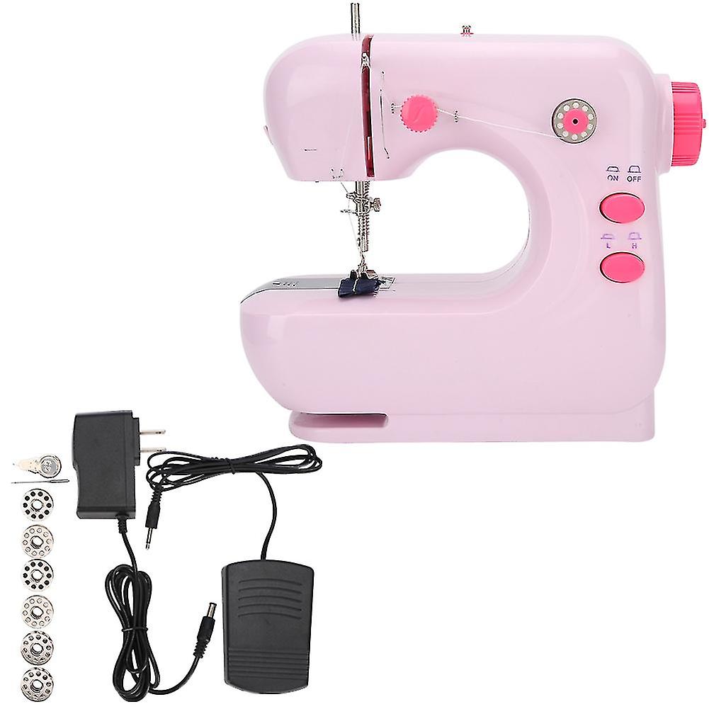 Portable Table Sewing Machine Overlock Multifunctional Embroidery Tool 100240vus Plug