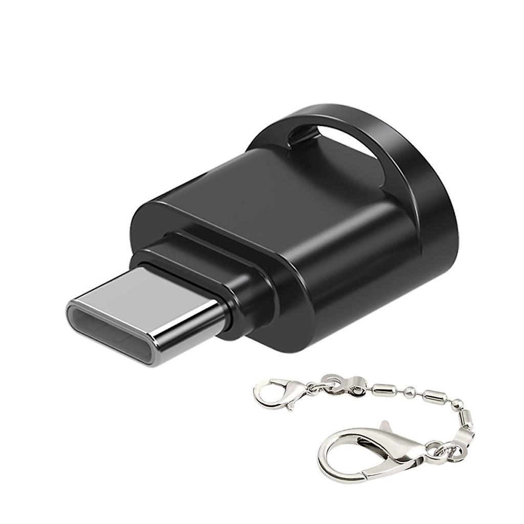 Type-C USB3.1 Memory Card Reader TF OTG Adapter For Mobile Laptop Computer