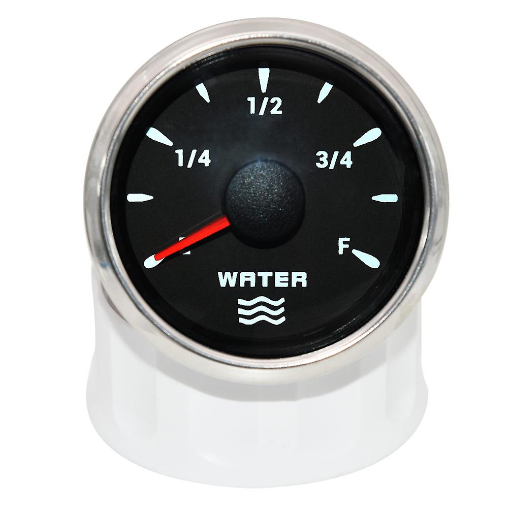 Ad 7 Color Backlight 52mm Water Level Gauge + Water Level Sensor 0~190 Ohm Water Level Indicator Meter Fit For Car Boat Marine