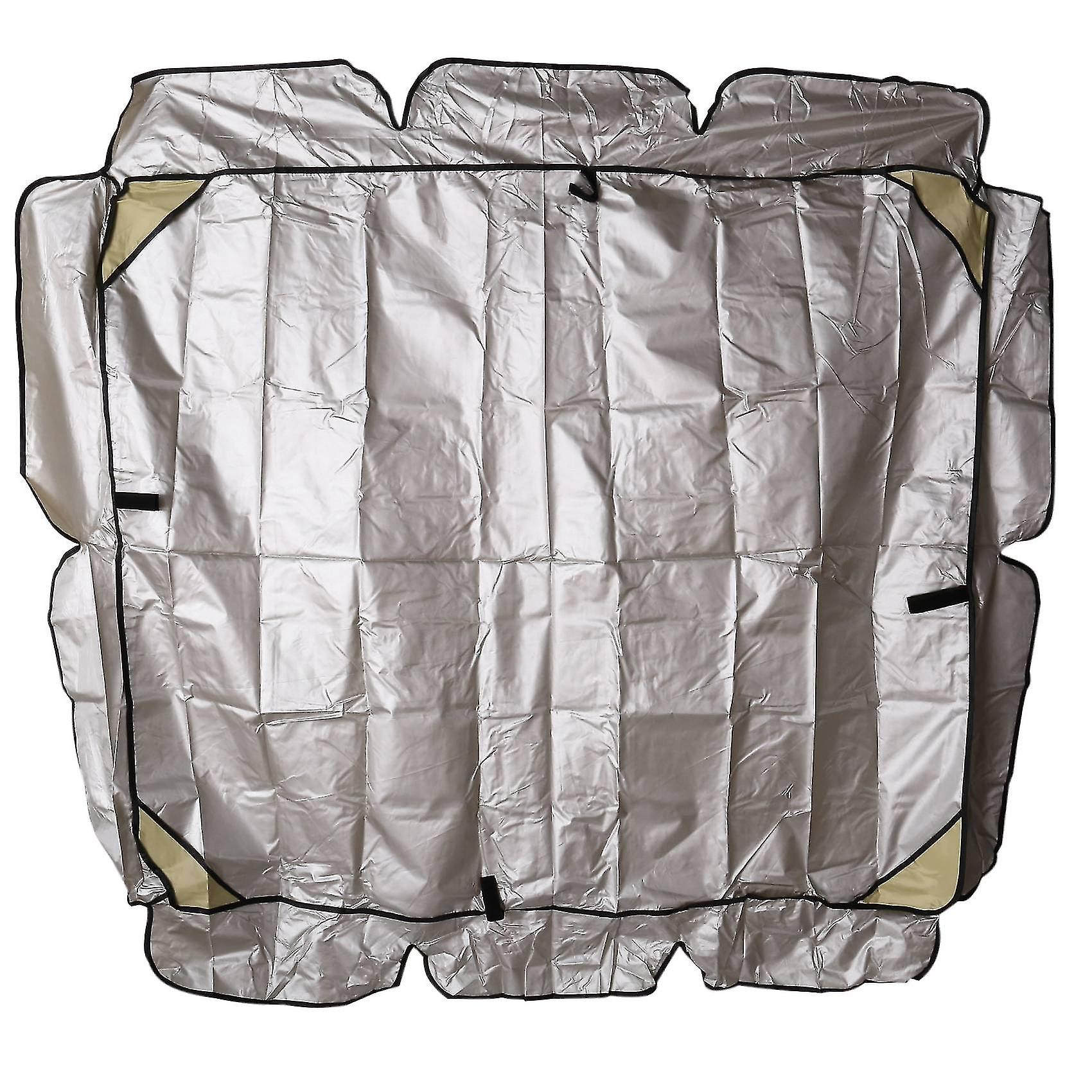 Balanço Canopy Top Cover Replacement Canopy Garden Outdoor Alpendre Balance Cover (bege 55x47x7 polegadas)