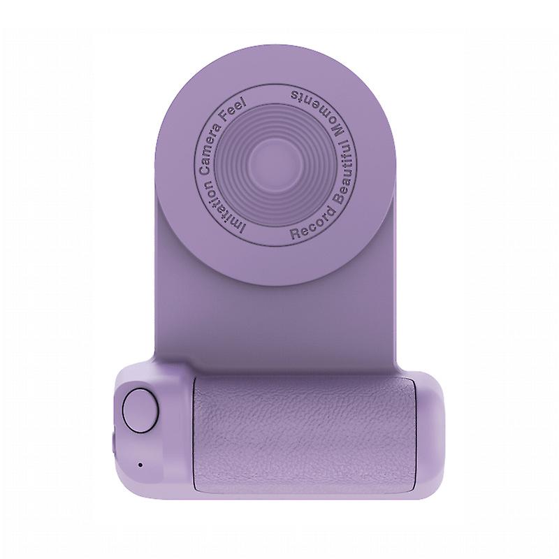 Wireless Bt Camera Handle: Magnetic Mobile Phone Holder For Smartphone Selfies With Phone Shutter Release