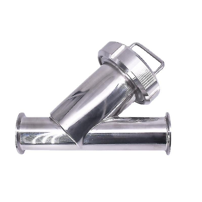 51Mm Pipe Od X 2 Quot; Tri Clamp Ferrule Od 64mm Sanitary Y-shaped Strainer Filter Sus 304 316l Stainless Steel For Homebrew Brewing