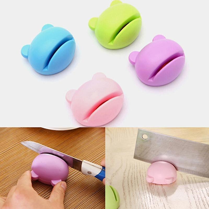 Cartoon Shape Knife Sharpener Kitchen Knives Sharpener Whetstone for Sharpening