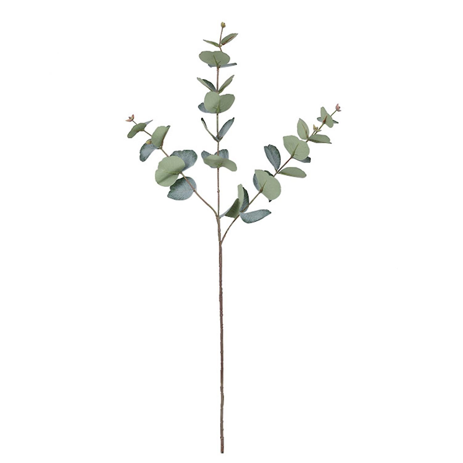 Artificial Leaves Realistic Photo Props Simulation Eucalyptus Branch Leaves Home Decor