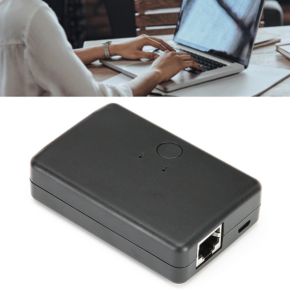 Switcher Portable Network Converter 2‑in‑1‑Out Engineering Plastic Shell Mini Desktop