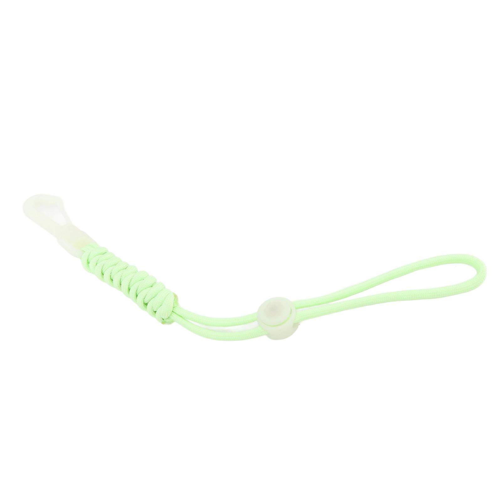 Scuba Diving Lanyard Comfortable Hand Feel Luminous Dive Hand Dive Gear Buckle Lanyard for Cave