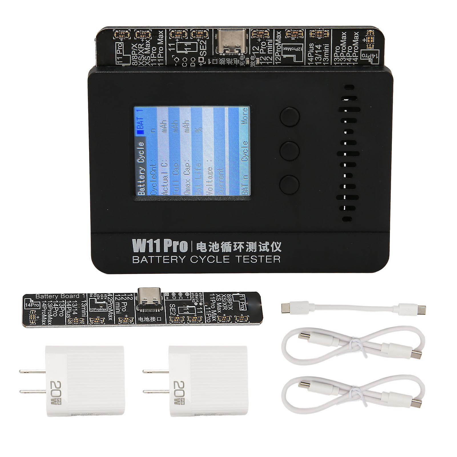 Professional Battery Cycle Tester for Efficient iPhone 8-14 Series Repair and Maintenance