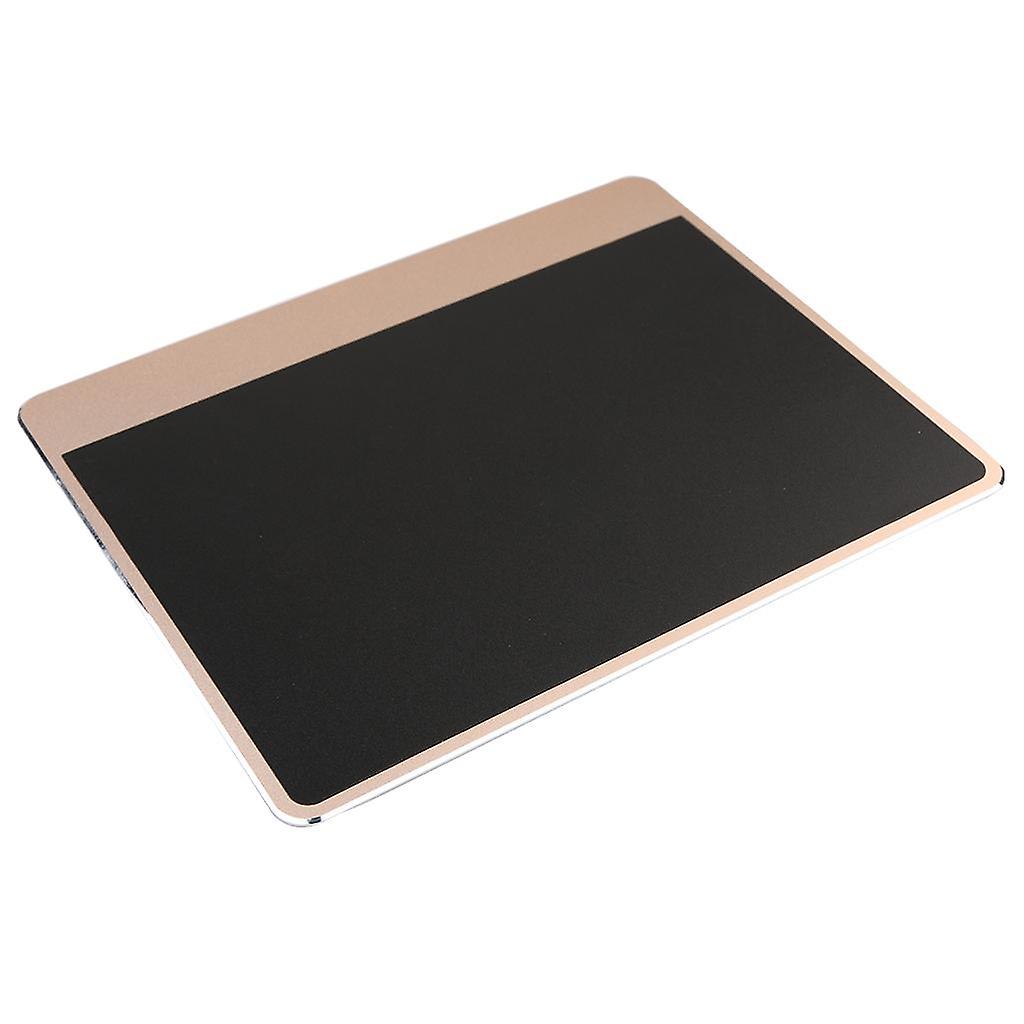 Large Aluminum Mousepad Smooth Mouse Mice Pad for Computer PC Laptop Gold