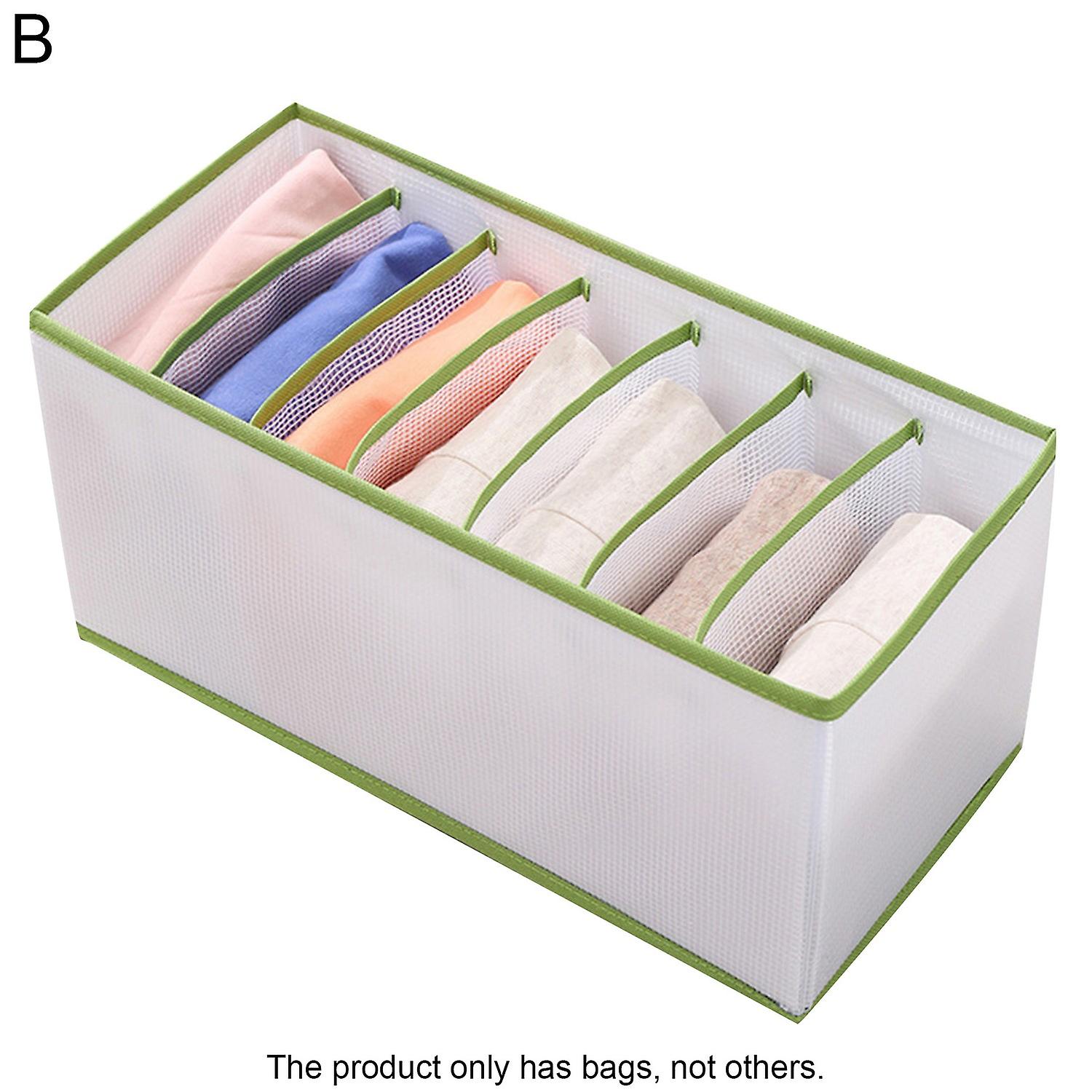 Jeans Storage Large Capacity Tidy-Keeping Multi-purpose Clothes Underpants Organizing Drawer for War