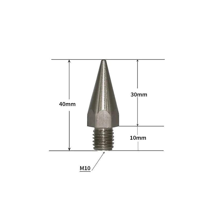 High Quality Durable Pole Prisms M10 M8 Detectors Point 1/4\\\\\\\\\\\\\\\\" Female Thread Accessories Replacement Spare Parts~4524