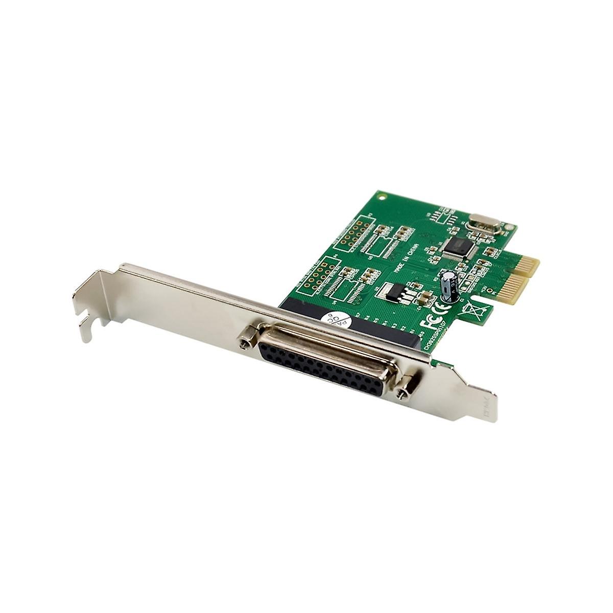 Controller Card ST38 PCIe X1 CH382L DB-25 Pin Industrial for Print Terminal Multi-Function Convenie