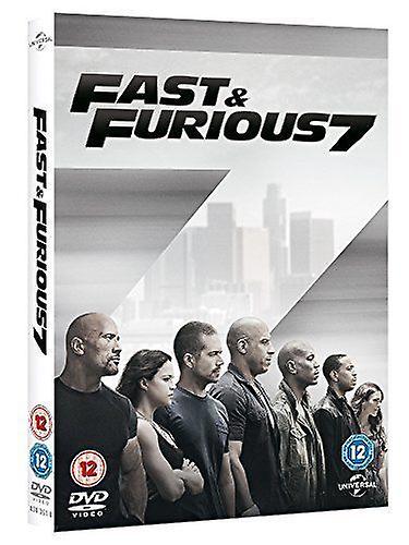 Fast & Furious 7 2017 DVD Region 2