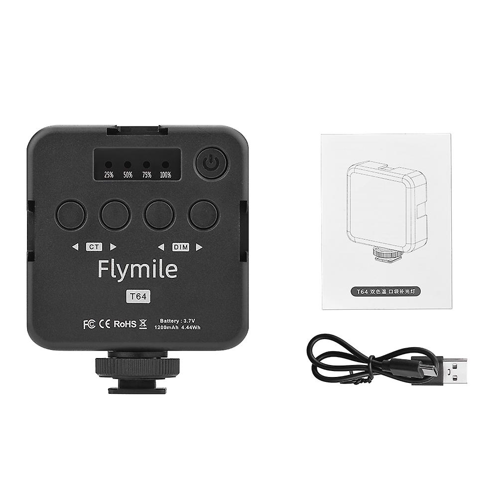 Camera Phone Universal Fill Light Vlog Accessory for Insta360 X4/DJI POCKET 3