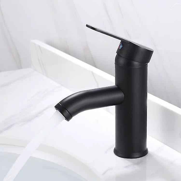 Single Handle Bathroom Faucet, Modern Style Sink Mixer Taps Swivel Spout Tap, Water-Tap Cold Hot Fau