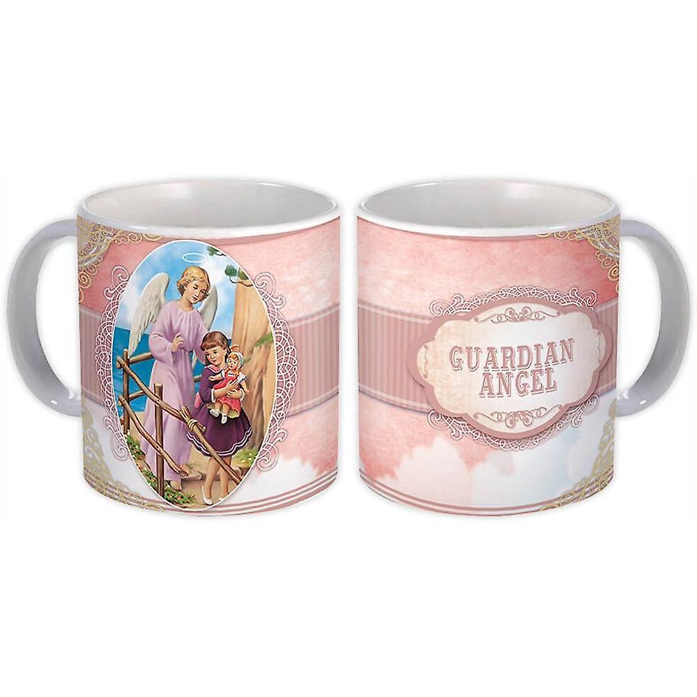 Gift Mug: Guardian Angel Catholic