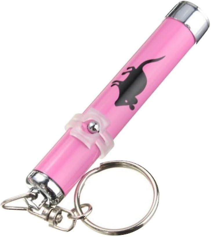 Teasing Light Projecting Infrared Pen Cat Toy with Mouse Image