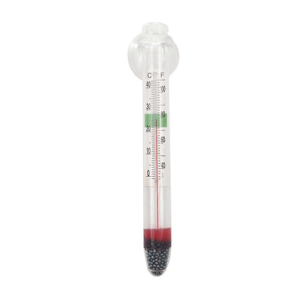 1pcs(A)$Fish tank turtle tank thermometer small fat suction cup fish tank small fat floating high temperature resistant aquarium