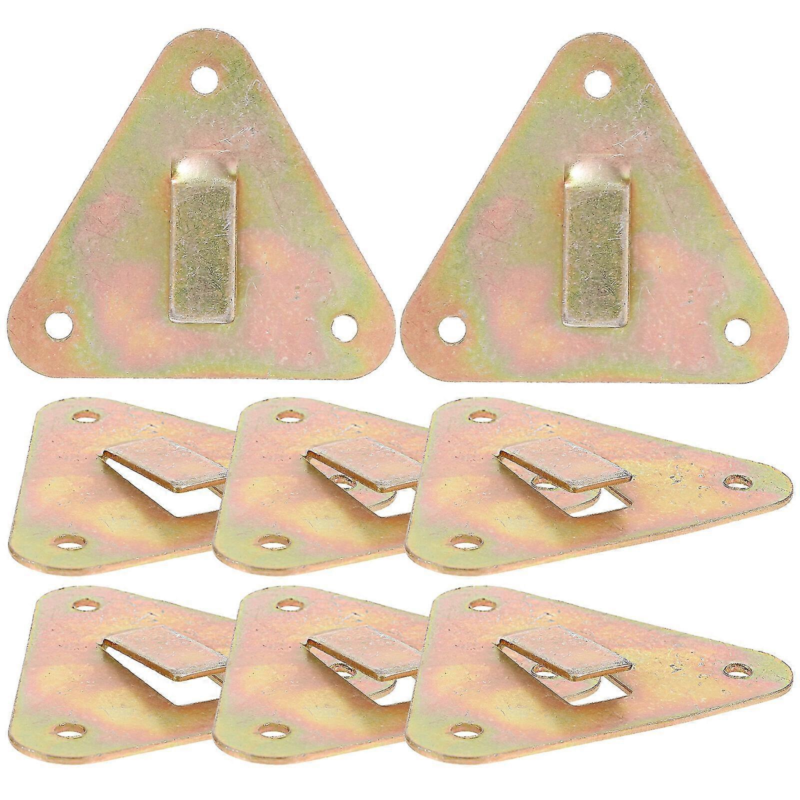 8pcs Fire Extinguisher Mounting Bracket, Wall Mounted Hook for Home Safety