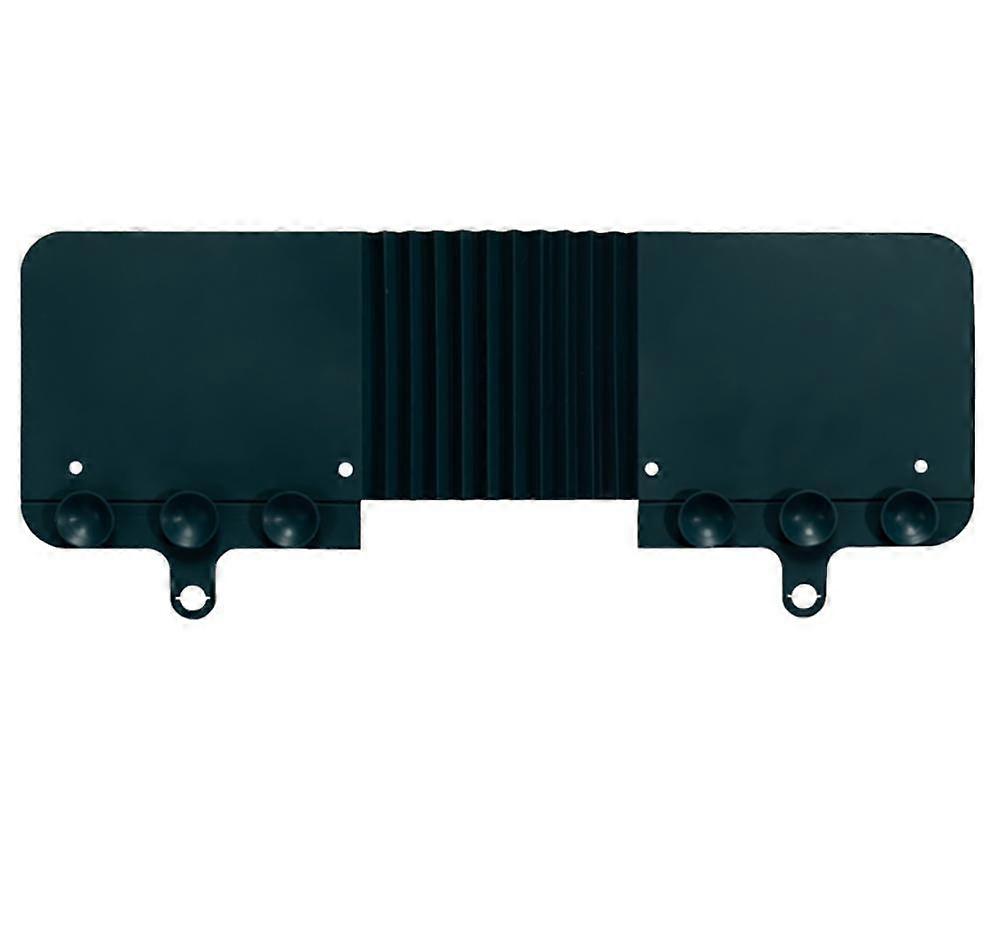 Sink Splash Plate Foldable Kitchen Tool-Navy Blue