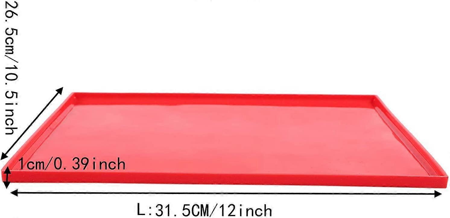 Flexible Baking Tray for Swiss Roll Baking Mat Silicone Cookie Mold, 31.5 x 26.5 cm