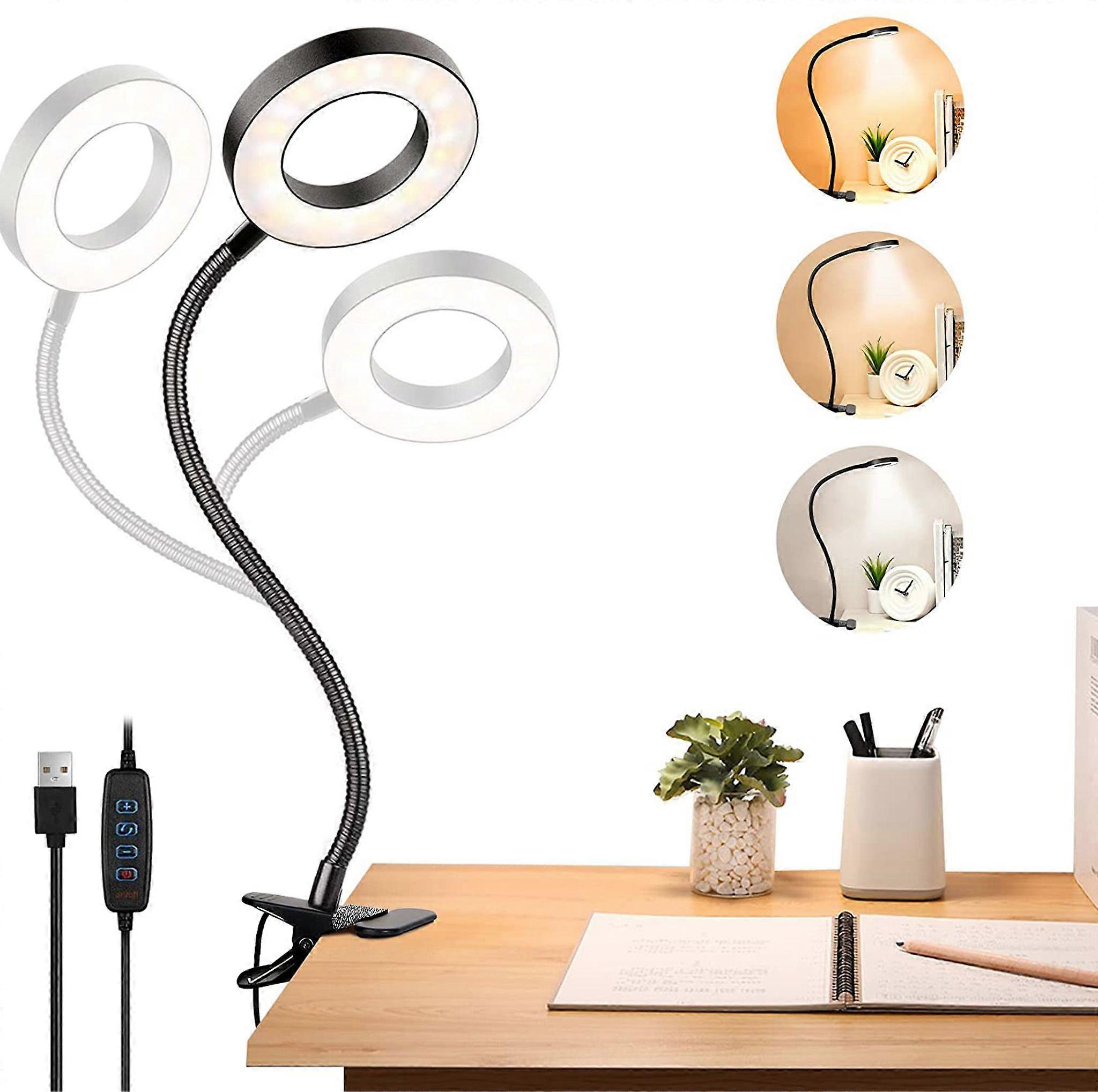 LED reading lamp, reading lamp bed clamp