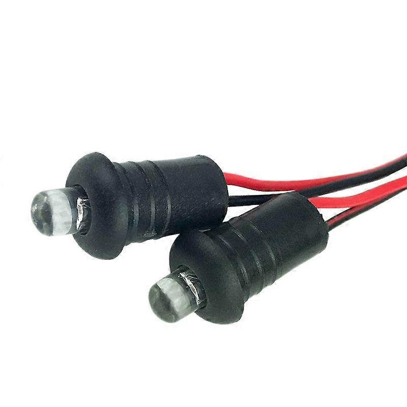 2x Falschalarm Mit Blauer LED Für Auto/Wohnwagen – 12V Blinklicht Zur Abschreckung