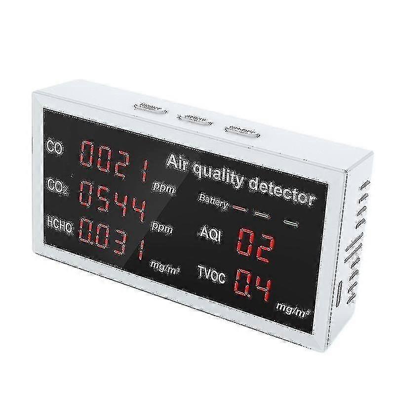 Air Quality Detector Formaldehyde Detector Co2/tvoc Monitoring Household Tester