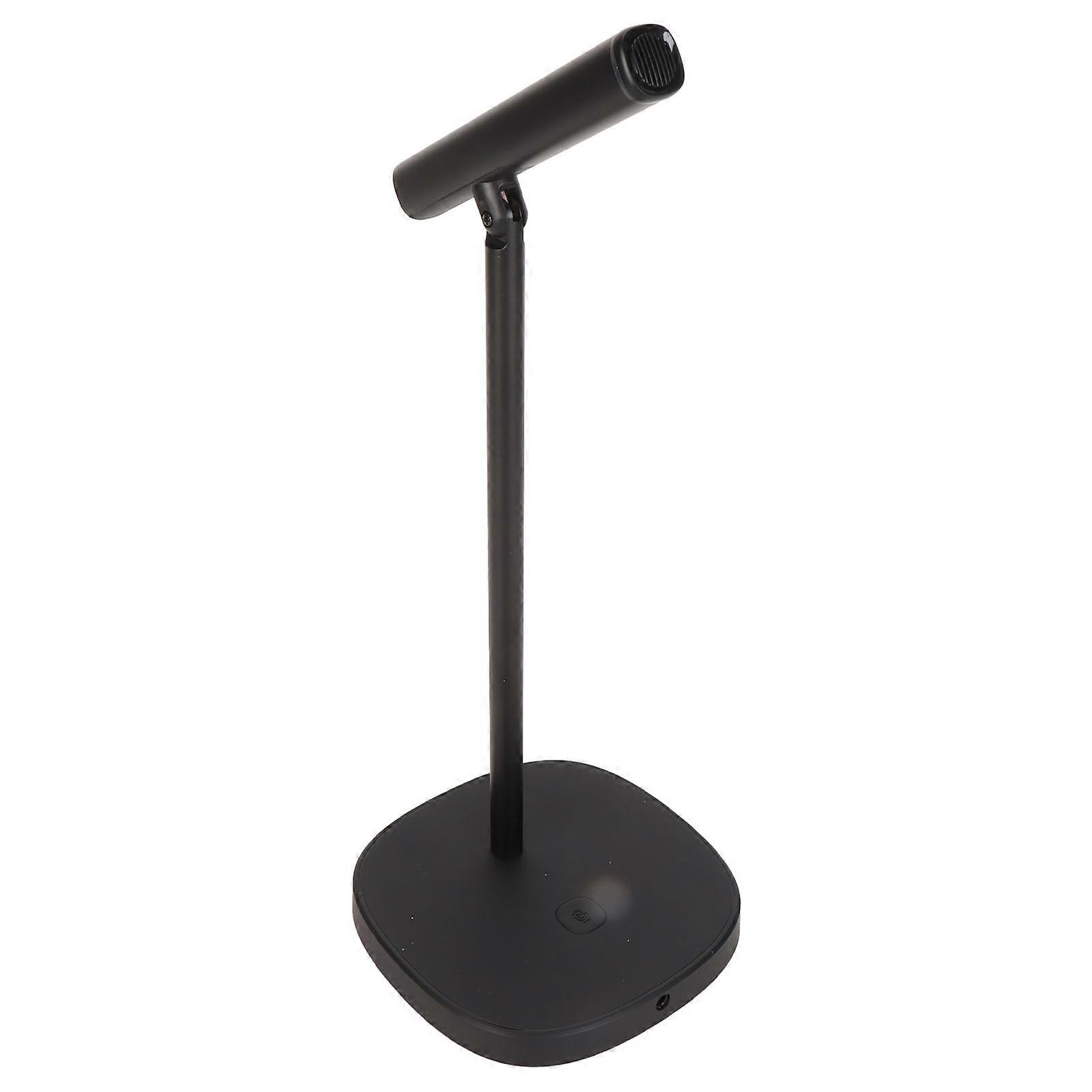 Desktop USB Microphone Touch Sensitive Keys Noise Reduction 360 Degree Omnidirectional Computer PC Microphone