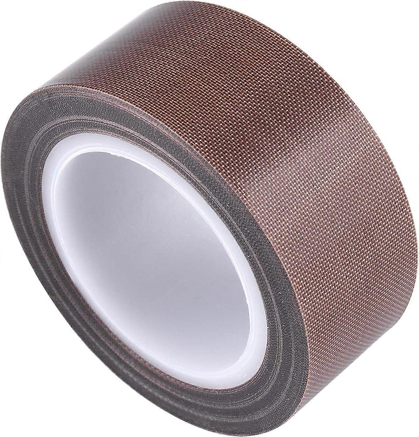 Ruban de tissu de téflon, ruban de PTFE de 30 pieds pour machine de scellement sous vide, scellants d’impulsion à la main isolation de ruban adhésif en fibre de verre enduit de PTFE