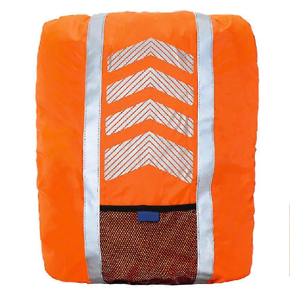 1 Pcs Waterproof High Vis Reflective Backpack Cover Reflective