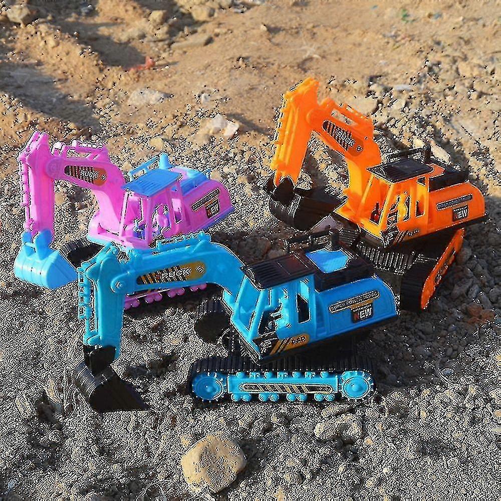 大型エンジニアリング車両モデルプラスチックショベルダンプトラック車のおもちゃ子供男の子屋外サンドゲーム-イヴァン