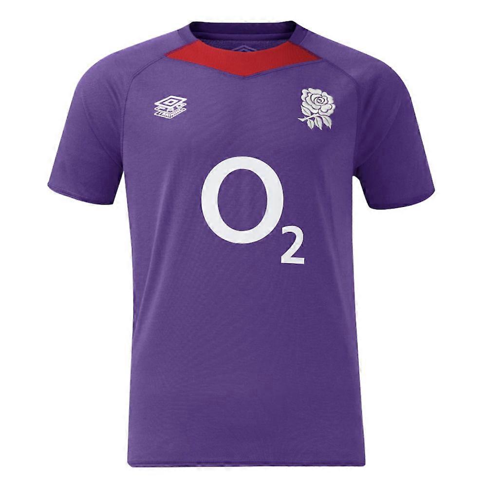 2024-2025 England Rugby Relaxed Training Jersey O2 (Violet)