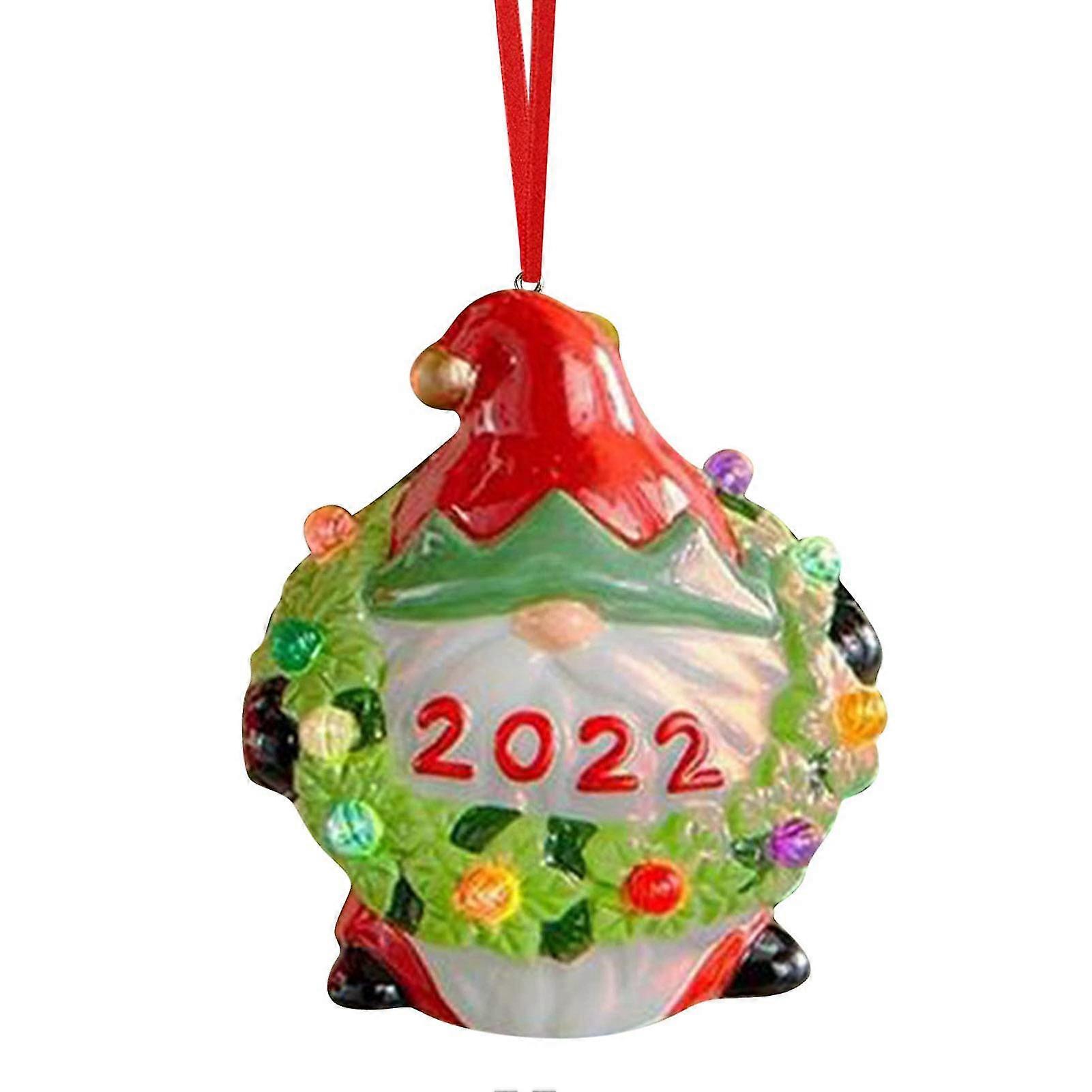 commemorative lighted holiday ornaments pendant with christmas ambience for home inside fireplace decoration