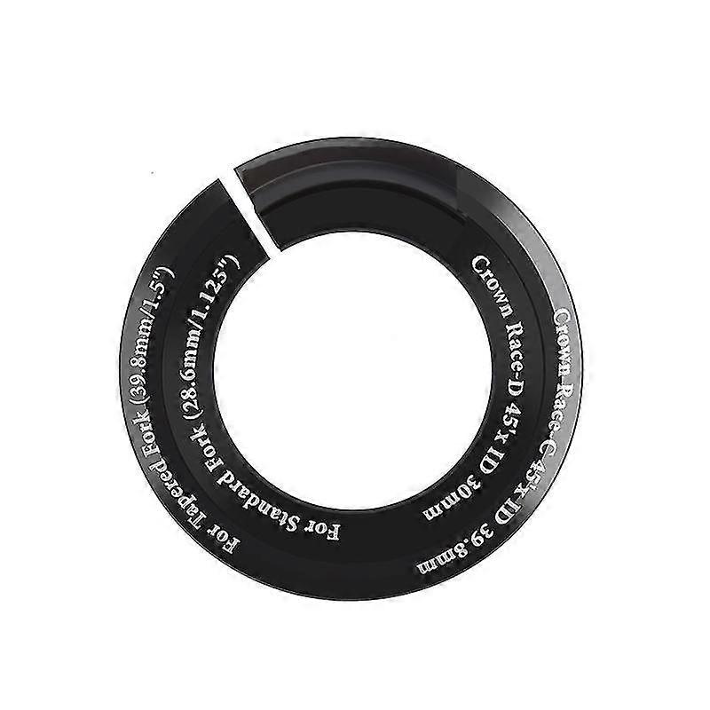 heavy duty headset top cap bearings with aluminum alloy material cnc turning crafting for universal straight tapered fork