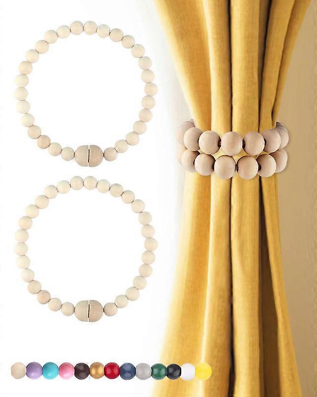 Magnetic Curtain Tiebacks  Beaded  Strong Magnets